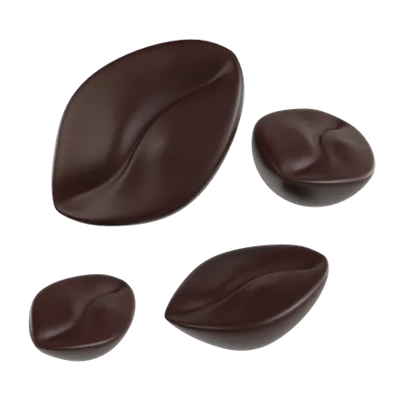 Coffee Beans  3D Icon