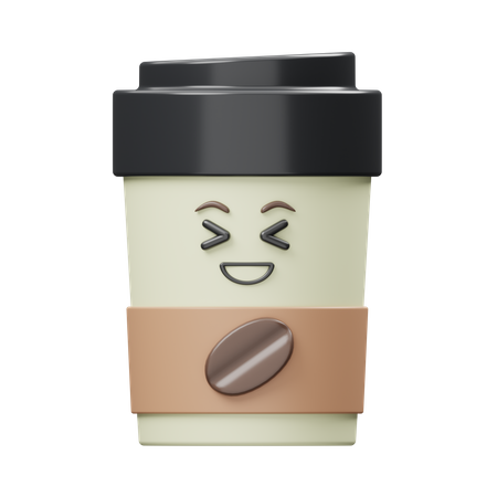 Coffee Cup  3D Illustration