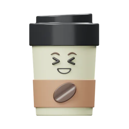 Coffee Cup  3D Illustration