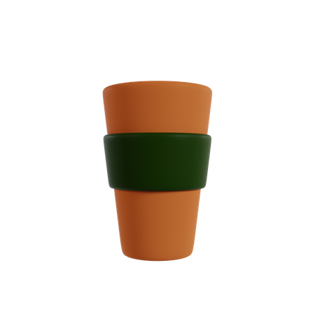 Coffee Glass  3D Icon