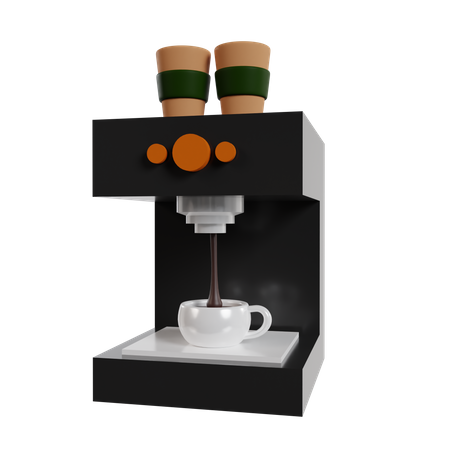 Coffee Machine  3D Icon