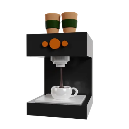 Coffee Machine  3D Icon