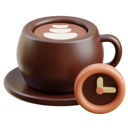 Coffee Time  3D Icon