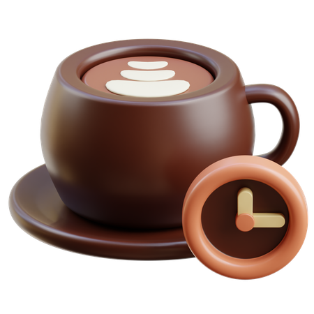 Coffee Time  3D Icon