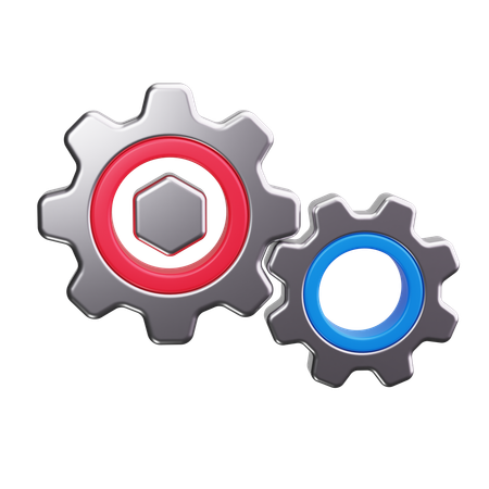 Cogs  3D Icon