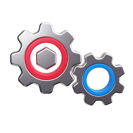 Cogs  3D Icon