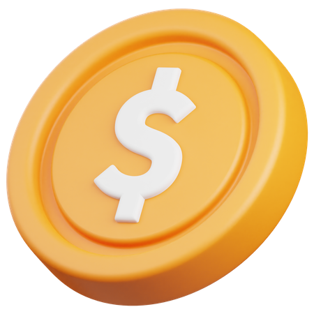 Coin  3D Icon