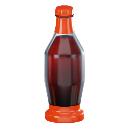 Cola Bottle  3D Icon