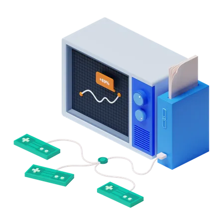 Colaboração Empresarial  3D Illustration