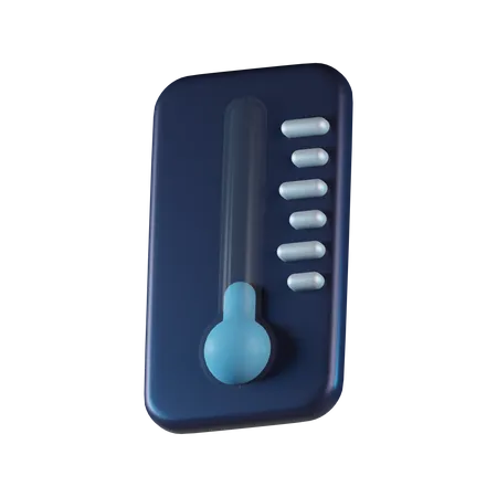 Cold Temperature  3D Icon