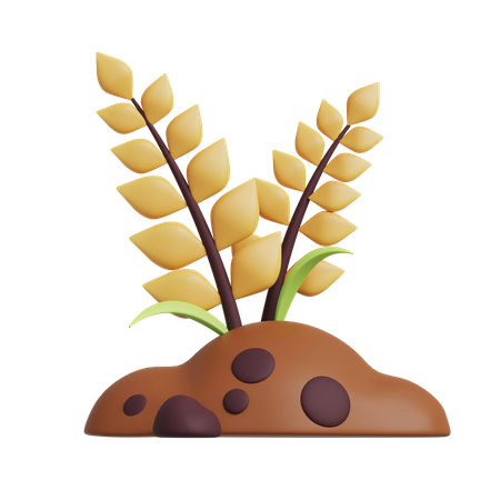 Plantações  3D Icon