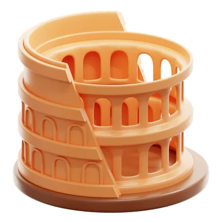 Coliseo  3D Icon