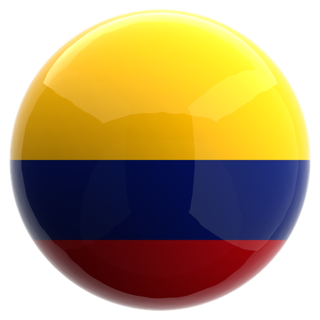 Colombia  3D Icon