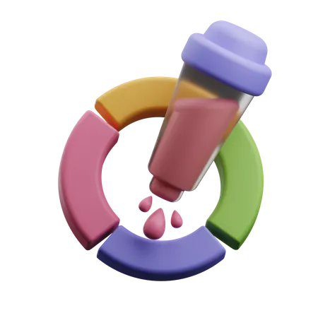 Color Dropper  3D Icon