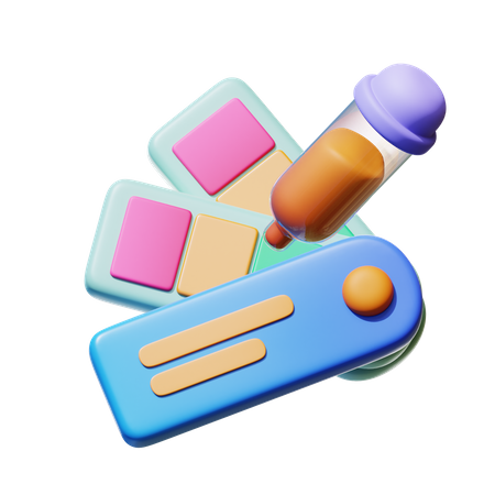 Color Dropper Tool  3D Icon