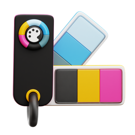 Color Palette  3D Icon