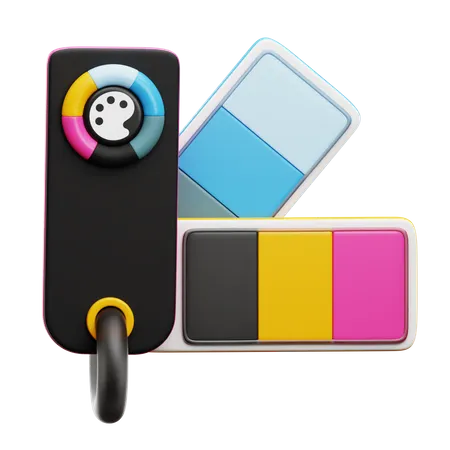 Color Palette  3D Icon