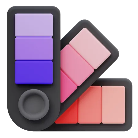 Color Palette  3D Icon