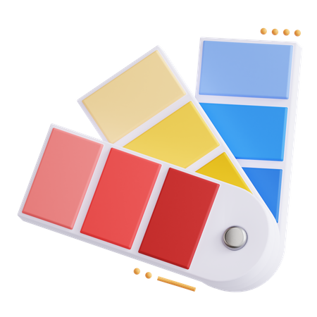 Color Palette  3D Icon