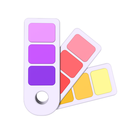 Color Palette  3D Icon