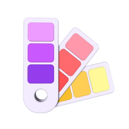 Color Palette  3D Icon