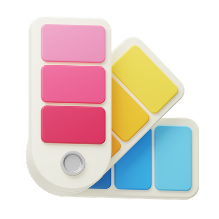 Color Palette  3D Icon