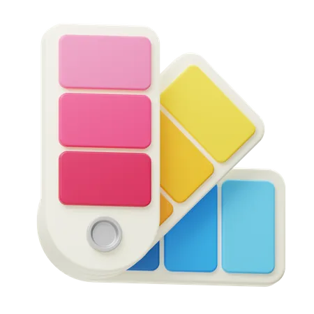 Color Palette  3D Icon