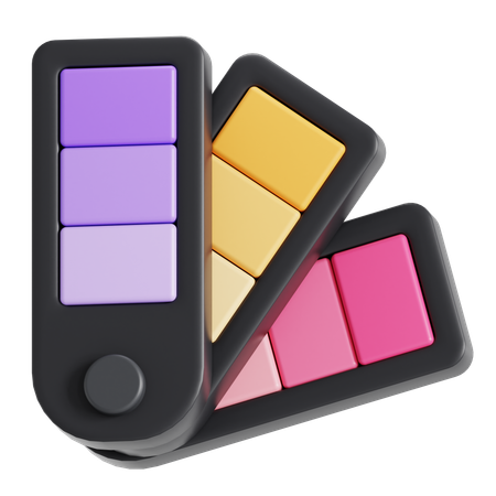 Color pallete  3D Icon