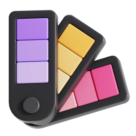 Color pallete  3D Icon