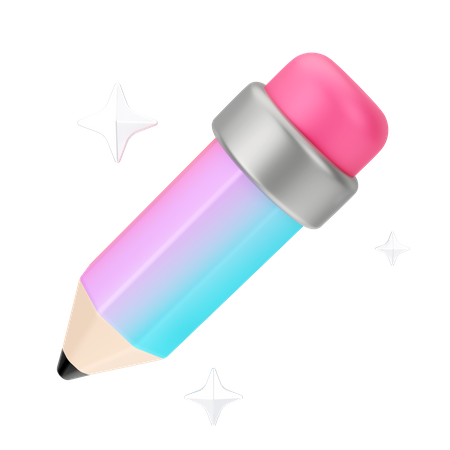 Color Pencil  3D Icon