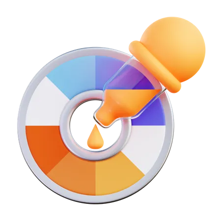 Color Picker  3D Icon