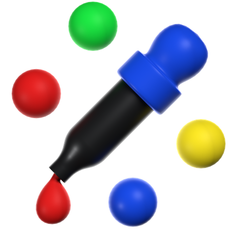 Color Picker  3D Icon