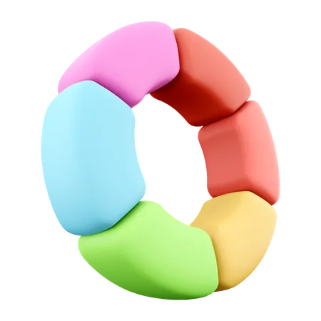 Color Wheel  3D Icon