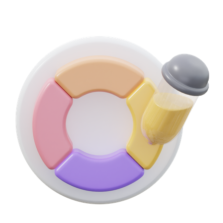 Color Wheel  3D Icon