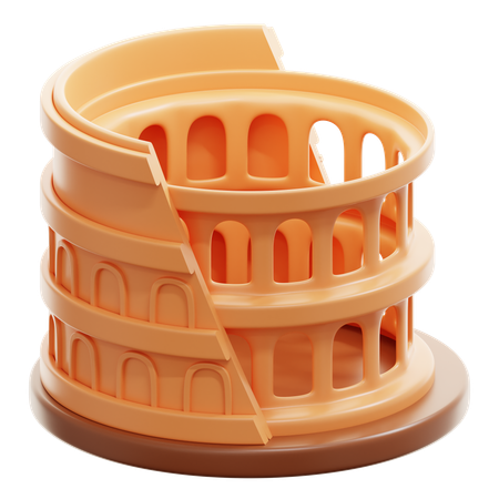 Colosseum  3D Icon