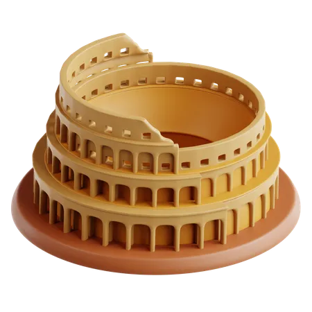 Colosseum  3D Icon