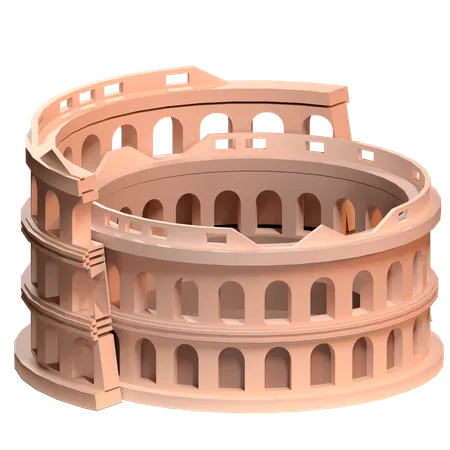 Colosseum  3D Icon