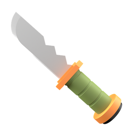 Combat Knife  3D Icon