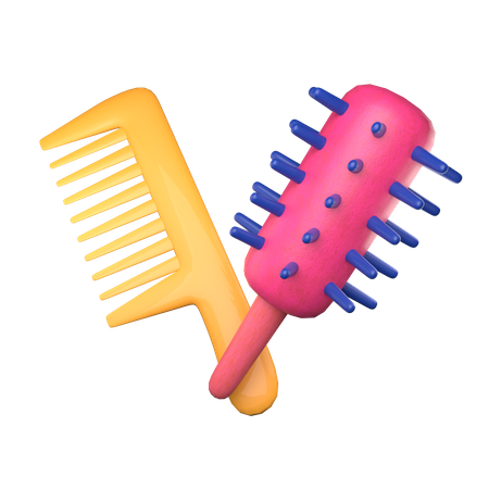 Combs  3D Icon