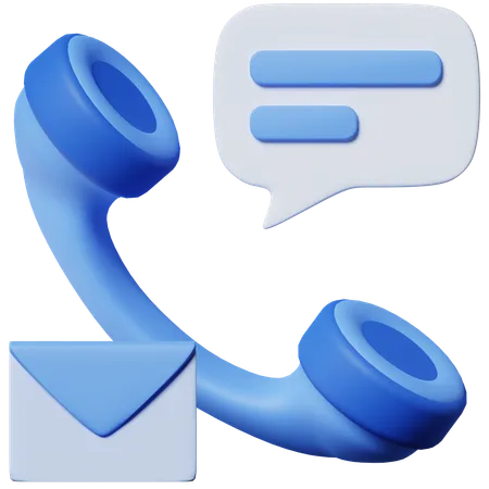 Communication  3D Icon