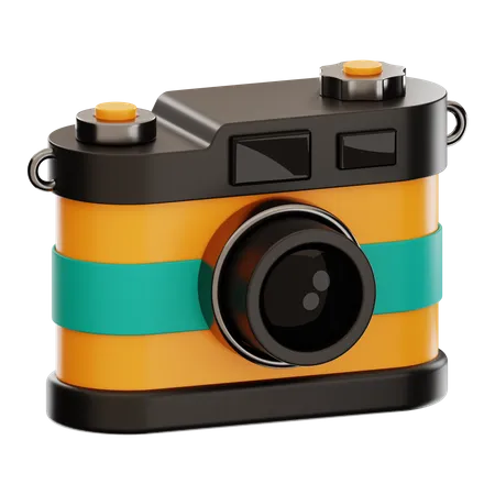 Compact Camera  3D Icon