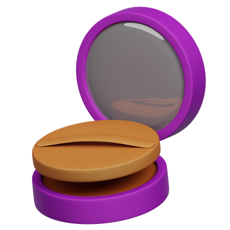 Compact Powder  3D Icon