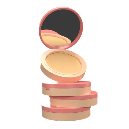 Compact Powder  3D Icon