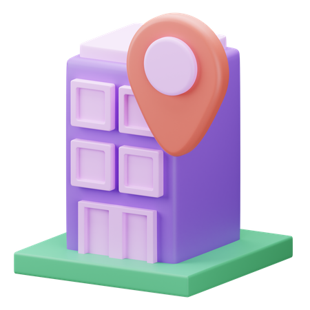 Company Building  3D Icon