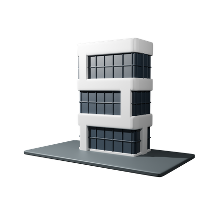 Company Building  3D Icon