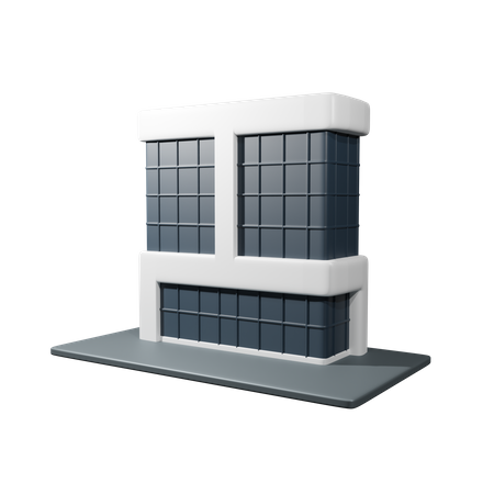 Company Building  3D Icon