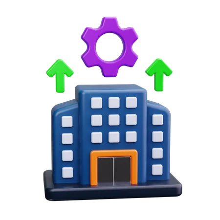 Company Growth  3D Icon