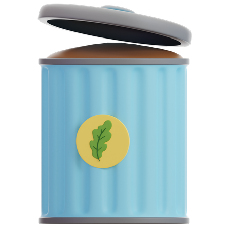 Compost bin  3D Icon