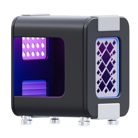 Computer Case  3D Icon