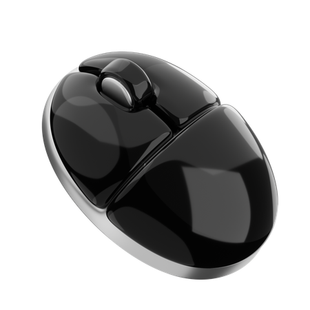 Computer Mouse  3D Icon